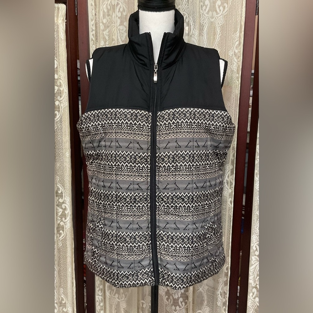 FRESH MEDIUM WEIGHT FULL ZIP VEST - SZ MED